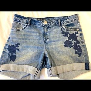 Vera Wang Denim Shorts